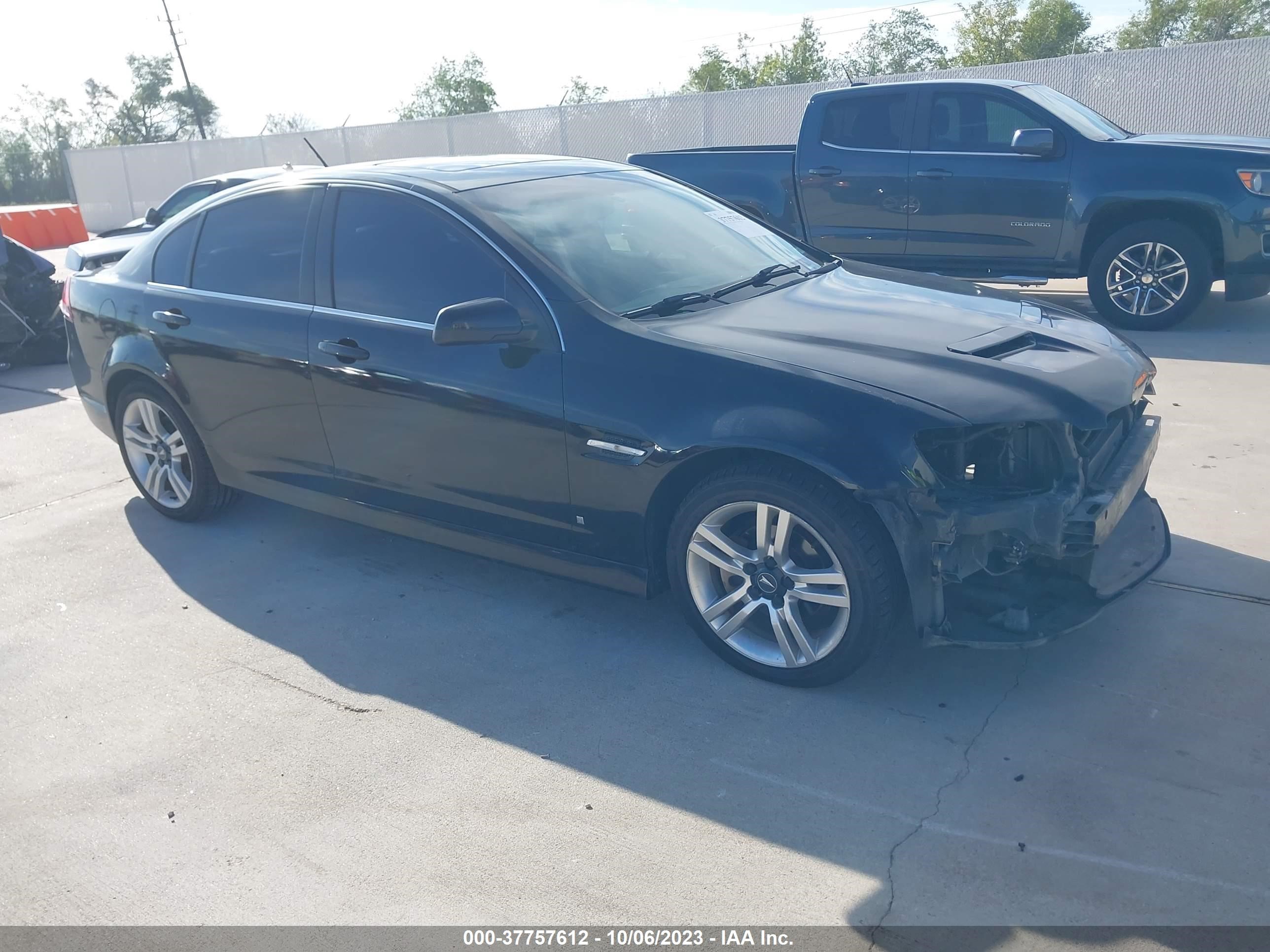 pontiac g8 2009 6g2er57789l237107