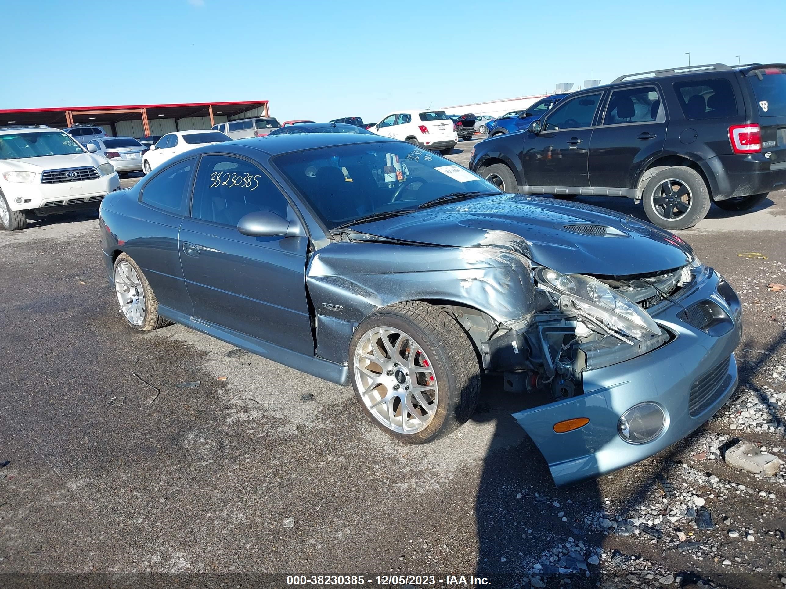 pontiac gto 2006 6g2vx12496l812337