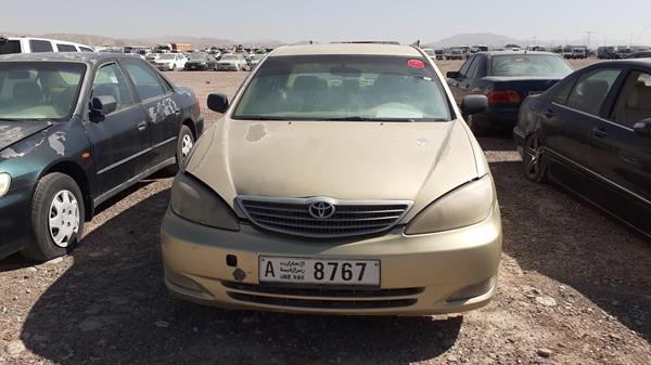 toyota camry 2003 6t1be32k13x379645