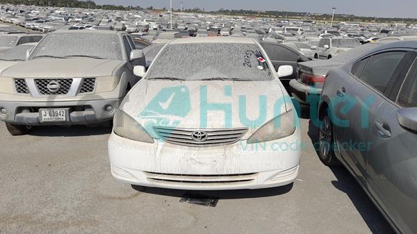 toyota camry 2005 6t1be32k35x510576