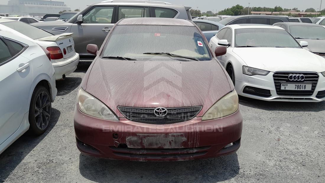 toyota camry 2004 6t1be32k84x419415