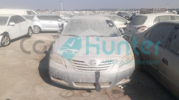 toyota camry 2007 6t1be42k27x400031