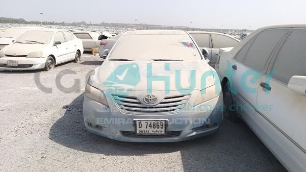 toyota camry 2007 6t1be42k77x421683