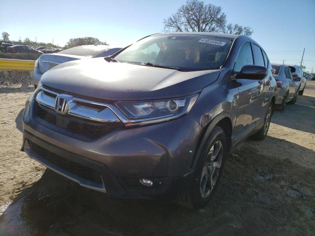 honda cr-v ex 2018 7farw2h51je043531