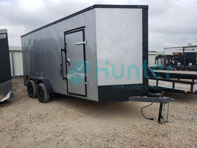 cargo trailer 2022 7jkbe1625nh005969
