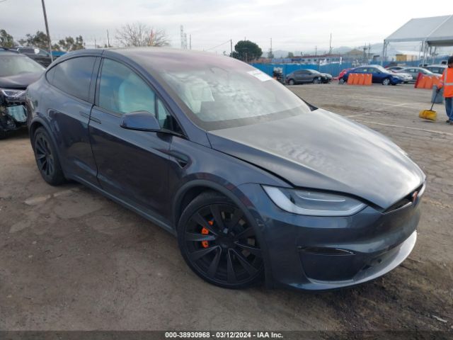 tesla model x 2022 7saxcae51nf359210