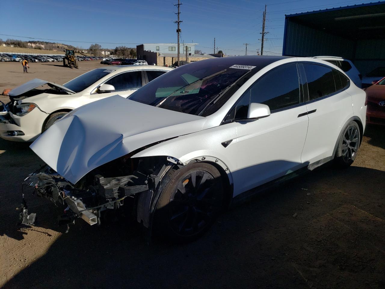 tesla model x 2023 7saxcae52pf376309