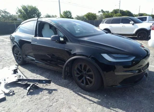 tesla model x 2022 7saxcae54nf355331