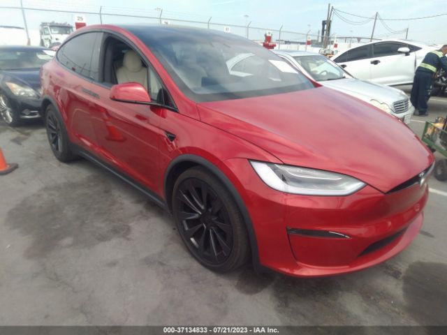 tesla model x 2022 7saxcae55nf343804