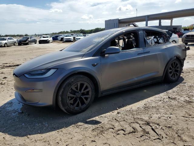 tesla model x 2022 7saxcae59nf346625