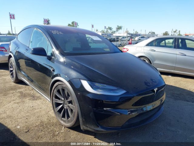 tesla model x 2023 7saxcae59pf386402