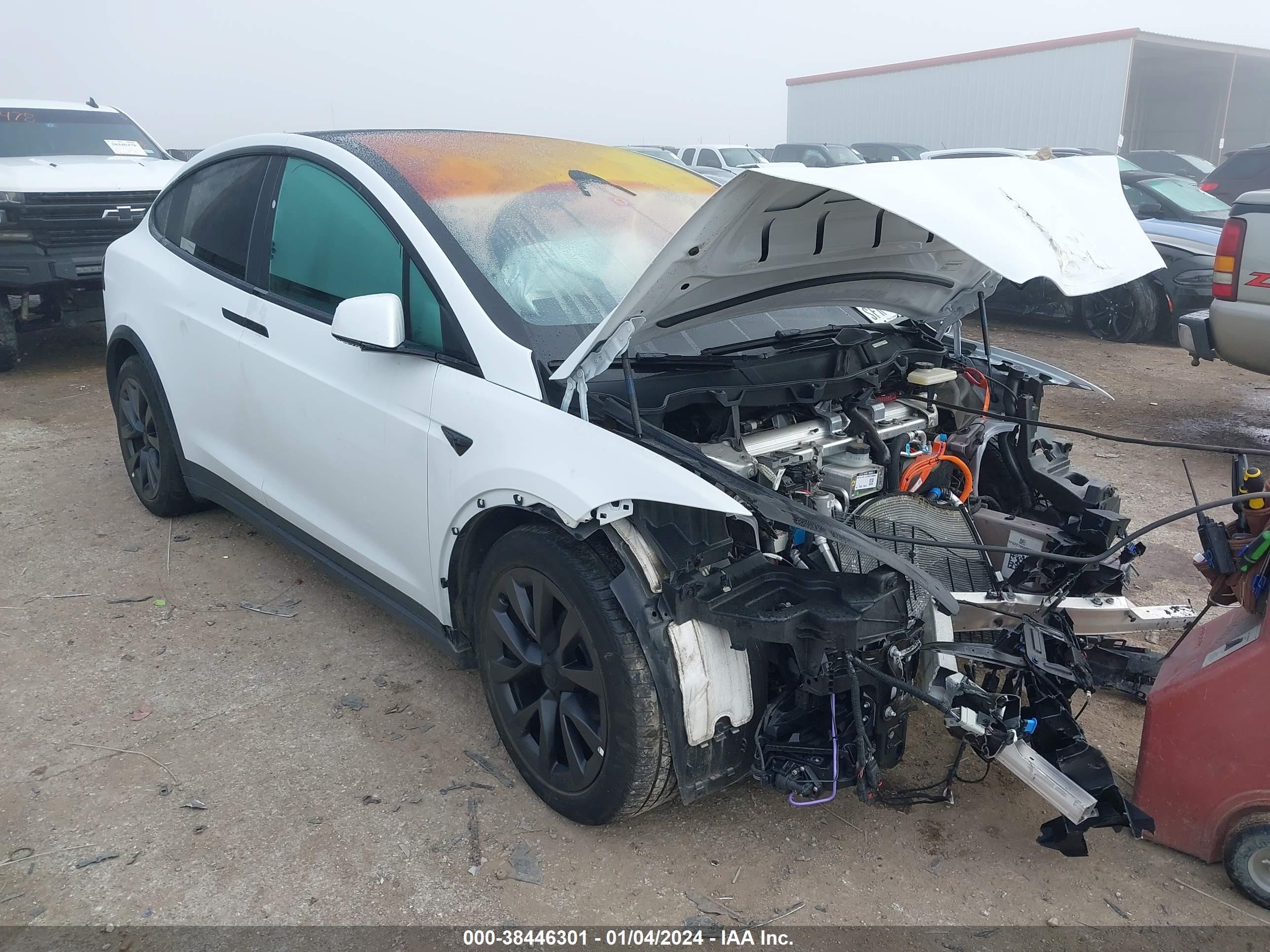 tesla model x 2022 7saxcae5xnf354720