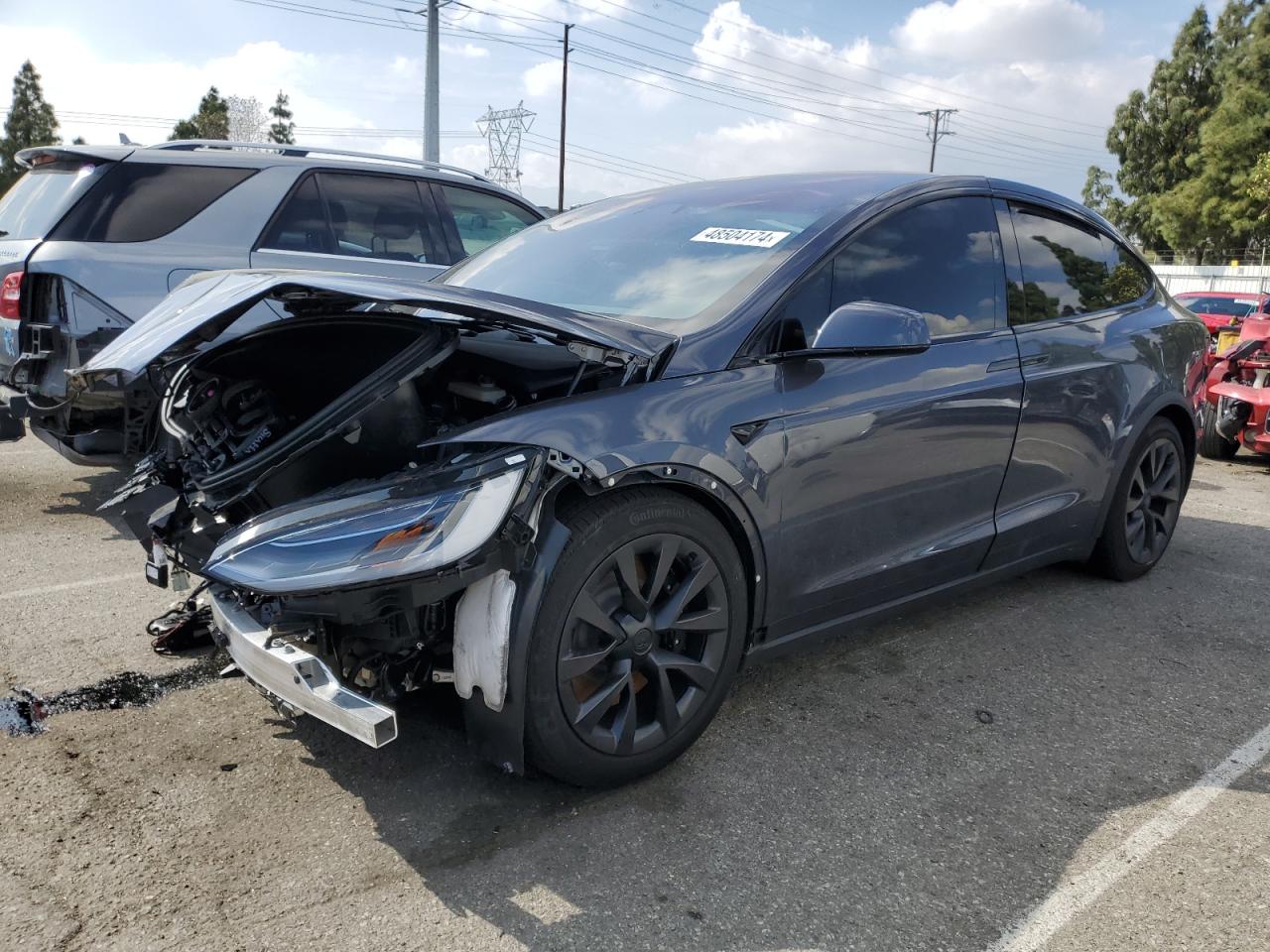 tesla model x 2023 7saxcbe55pf395989