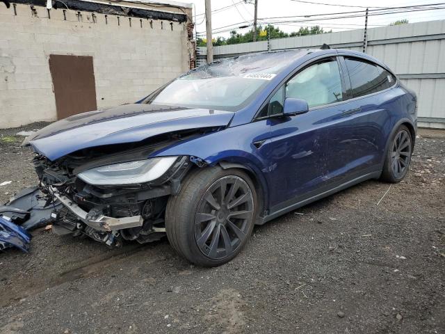 tesla model x 2022 7saxcbe6xnf331789