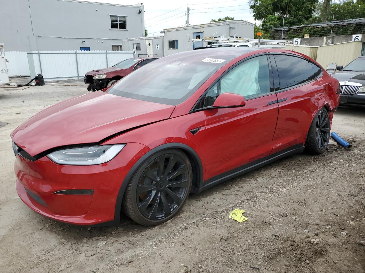 tesla model x 2023 7saxcde50pf369747