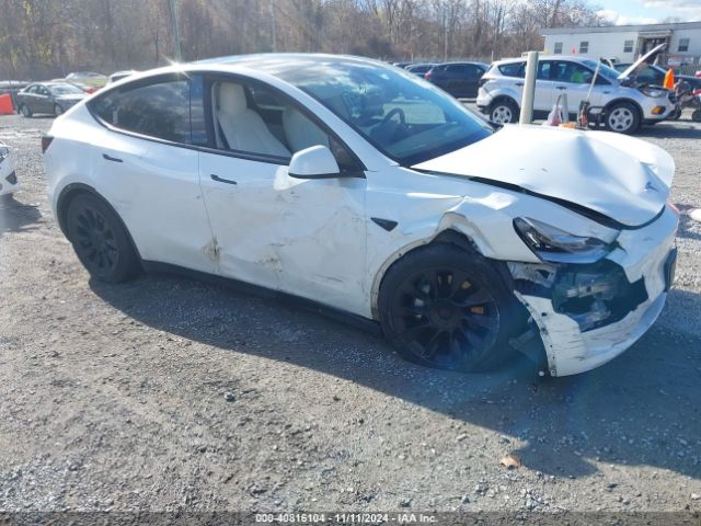 tesla model y 2022 7saygaee1nf322604