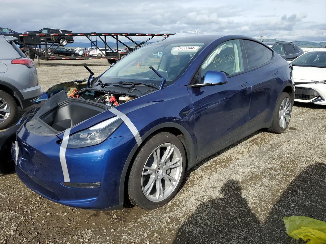 tesla model y 2023 7saygaee1pf914636