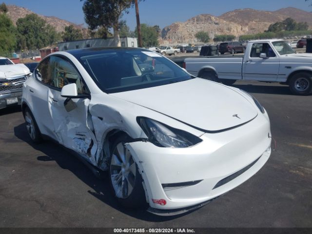 tesla model y 2022 7saygaee4nf569521