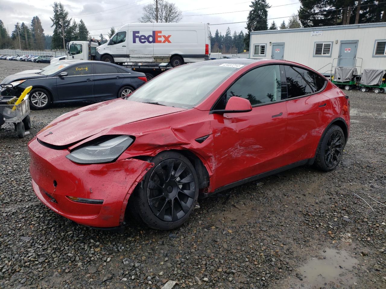 tesla model y 2023 7saygaee6pf639779