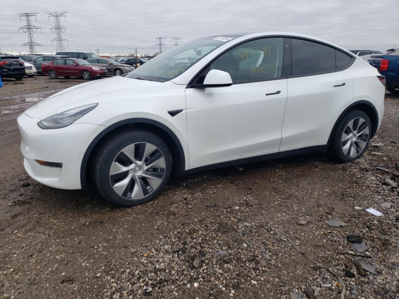 tesla model y 2022 7saygaee8nf515722