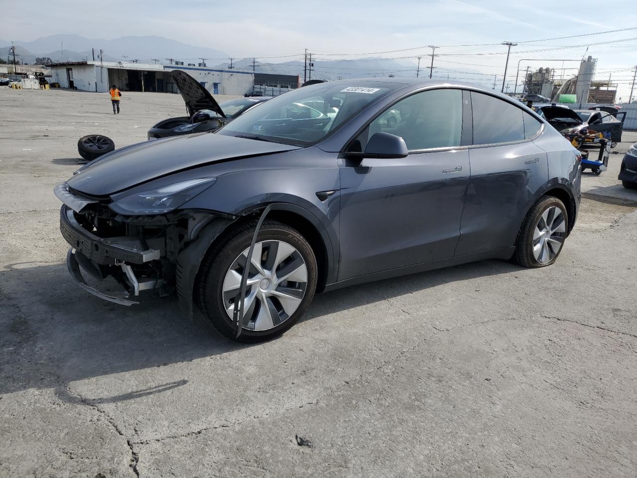 tesla model y 2022 7saygaee8nf551071