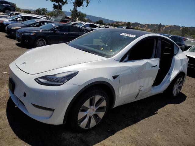 tesla model y 2022 7saygaee9nf493147