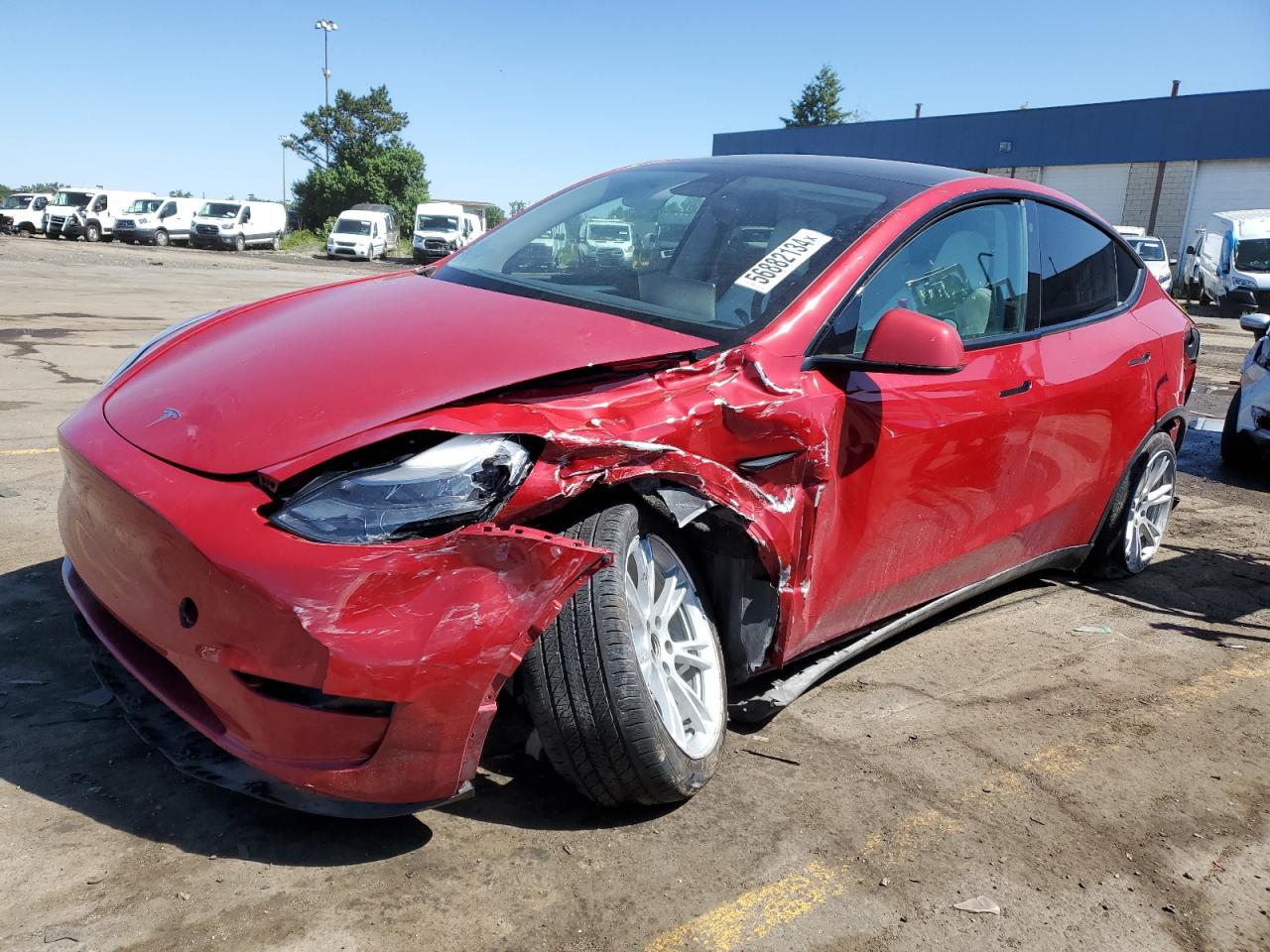 tesla model y 2023 7saygaee9pf649092