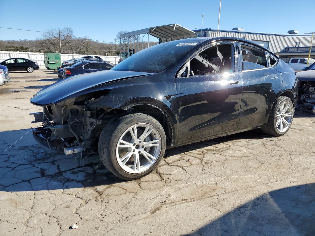 tesla model y 2022 7saygaeexnf327851