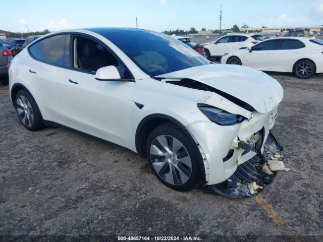 tesla model y 2023 7saygded1pf957284