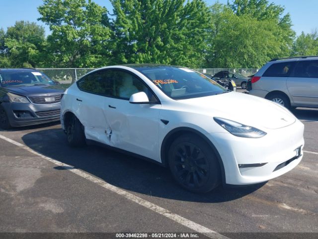 tesla model y 2022 7saygdee0nf355515