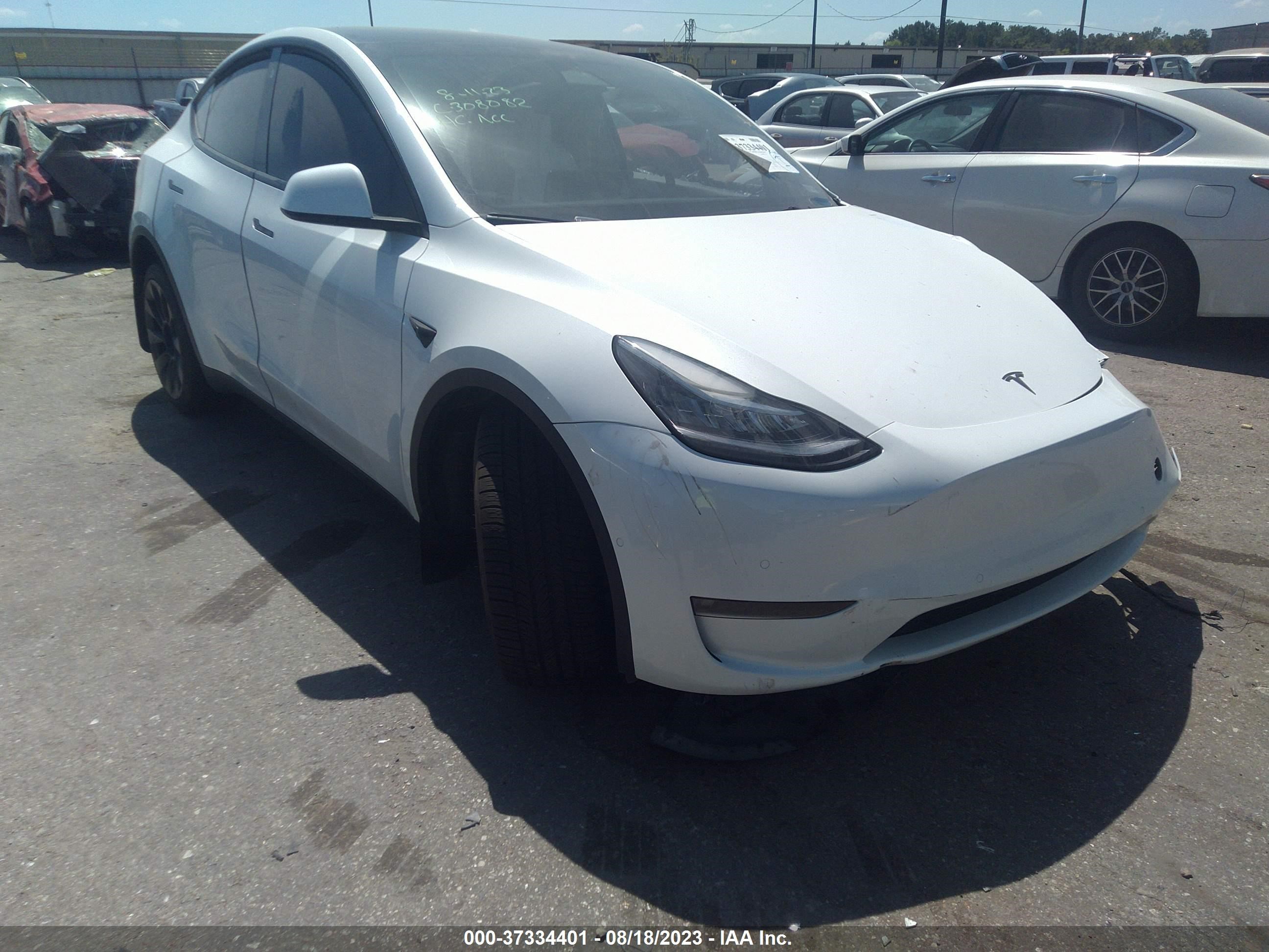 tesla model y 2022 7saygdee0nf427295