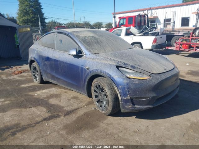 tesla model y 2022 7saygdee0nf481051