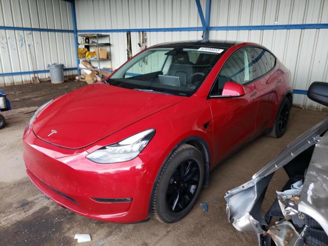 tesla model y 2022 7saygdee1nf315430