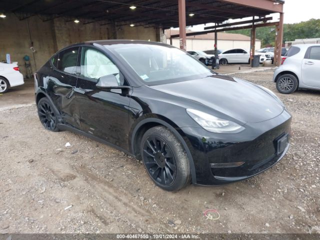 tesla model y 2022 7saygdee1nf438189