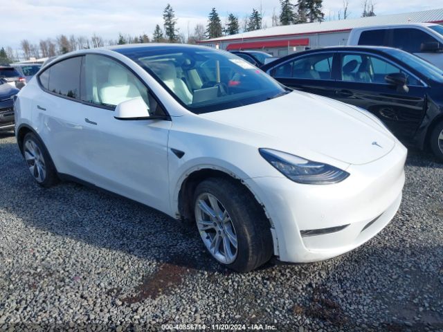 tesla model y 2022 7saygdee1nf458703