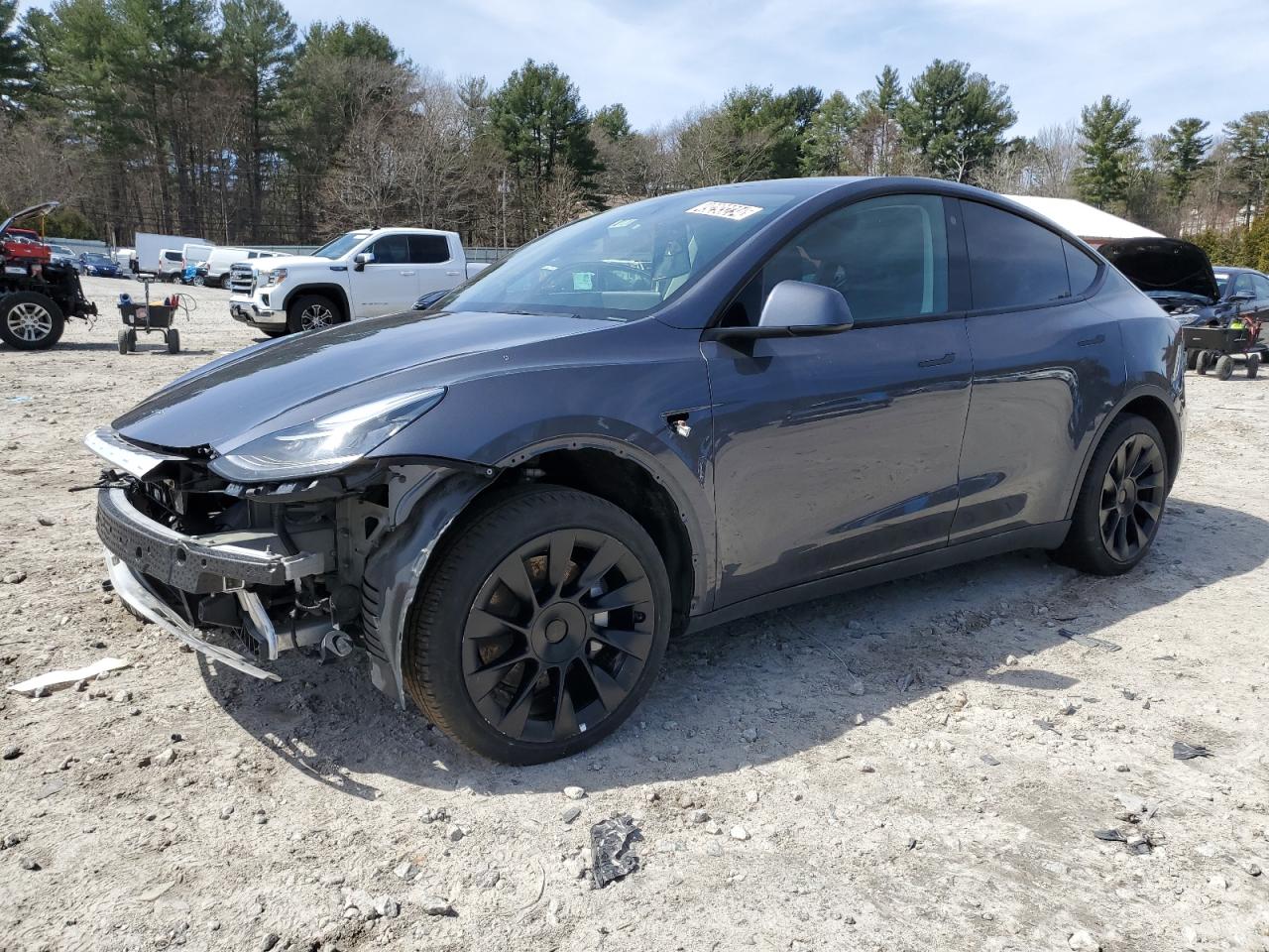 tesla model y 2022 7saygdee1nf480846