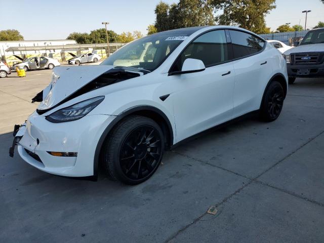 tesla model y 2022 7saygdee1nf576234