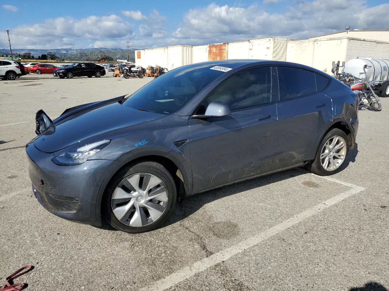 tesla model y 2023 7saygdee1pa090734