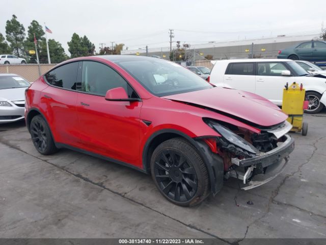 tesla model y 2023 7saygdee1pf621238