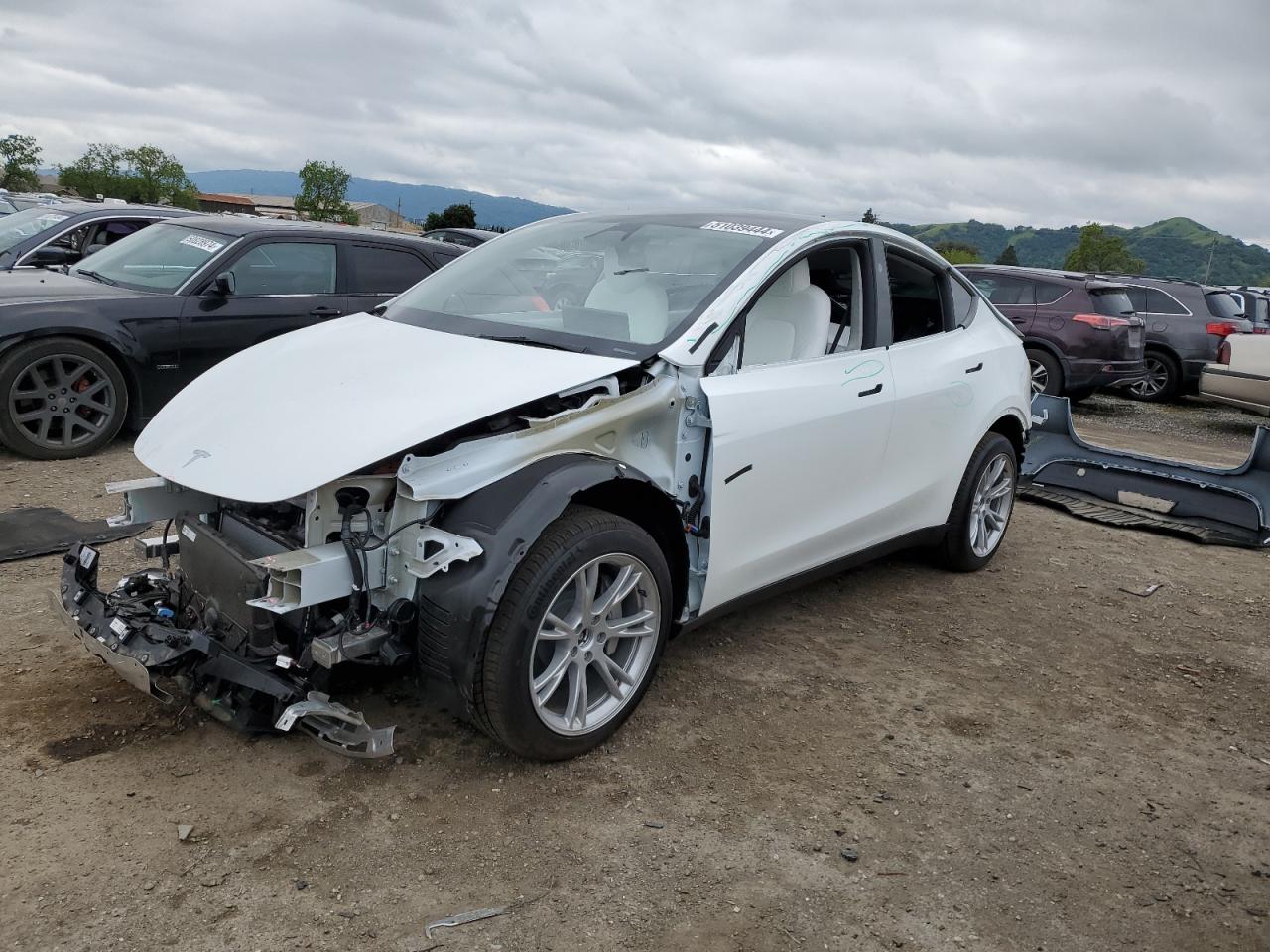 tesla model y 2024 7saygdee1rf985534