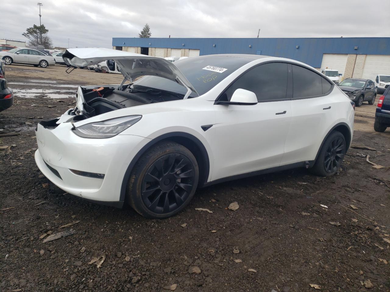 tesla model y 2022 7saygdee2na018311