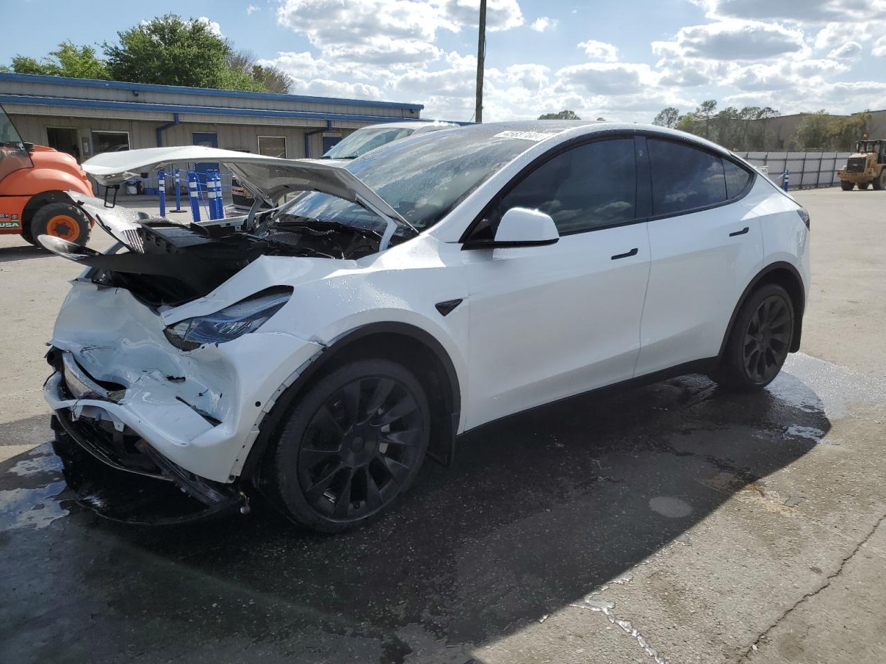 tesla model y 2022 7saygdee2nf313685