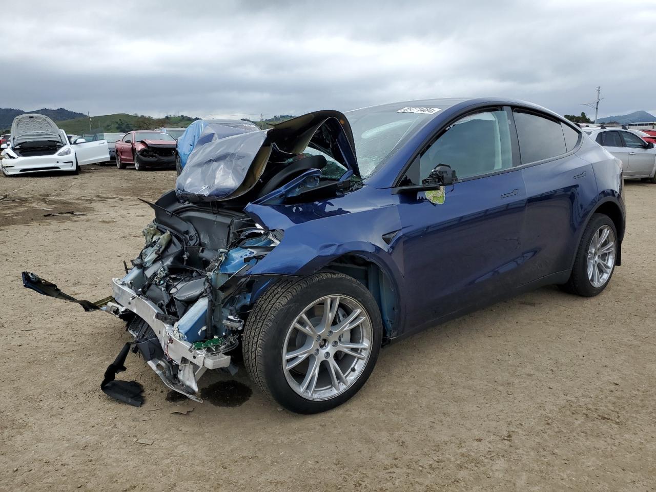 tesla model y 2023 7saygdee2pf896701