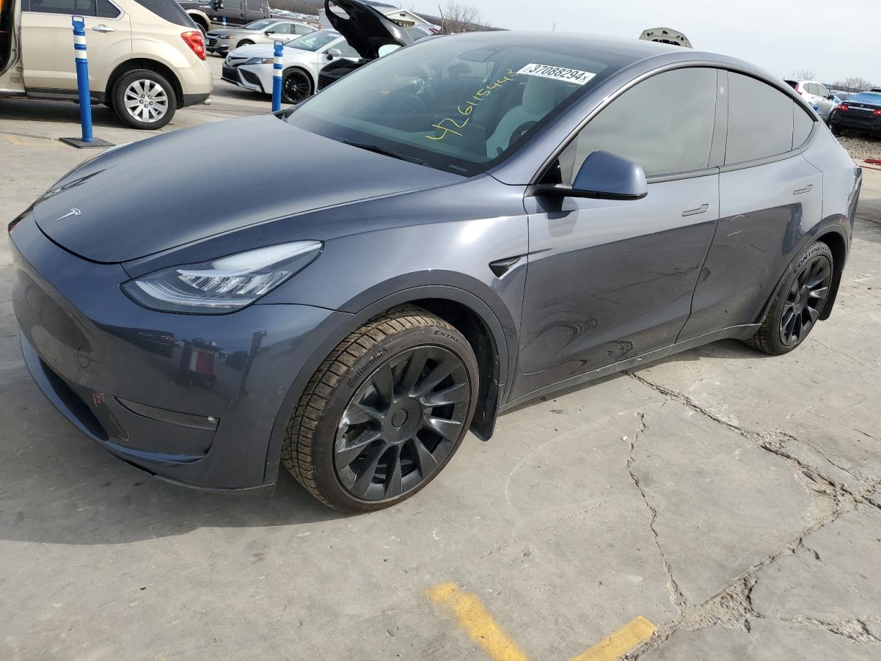 tesla model y 2022 7saygdee3nf315266