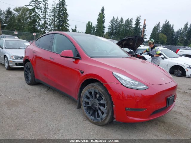 tesla model y 2022 7saygdee3nf340166