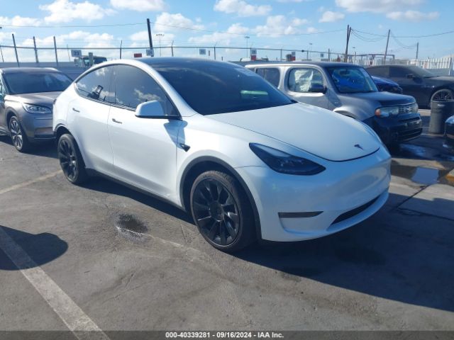 tesla model y 2022 7saygdee3nf515239