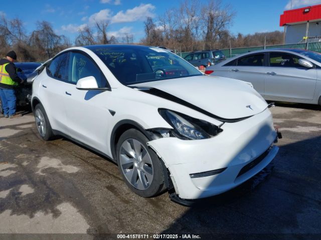 tesla model y 2022 7saygdee4nf392051