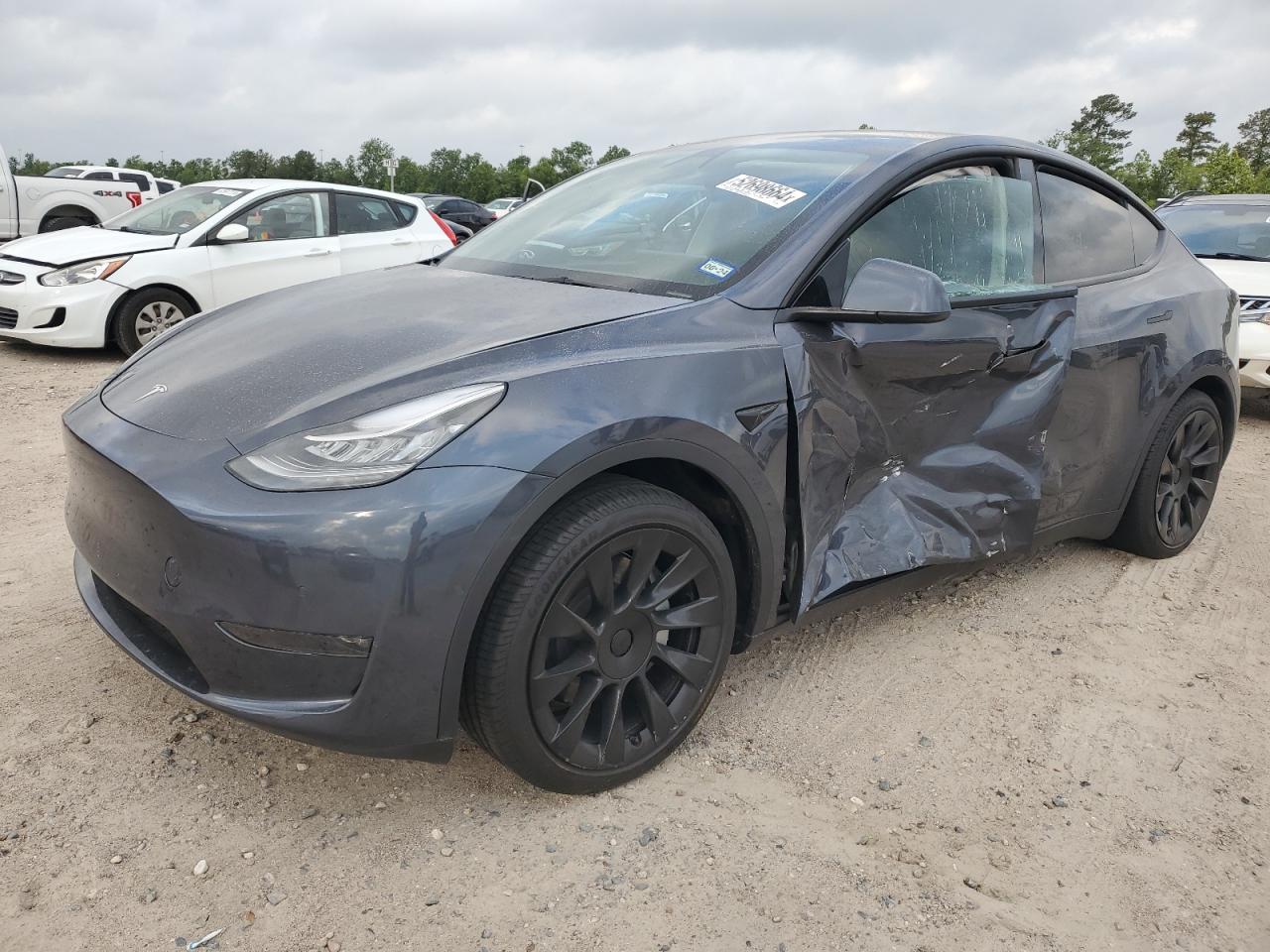 tesla model y 2022 7saygdee4nf454645