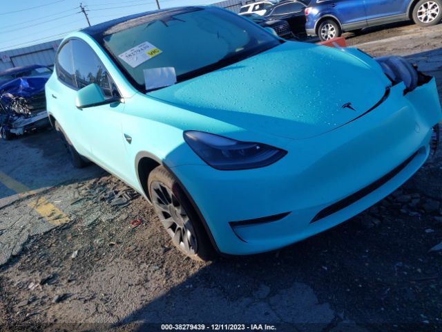 tesla model y 2022 7saygdee4nf540974