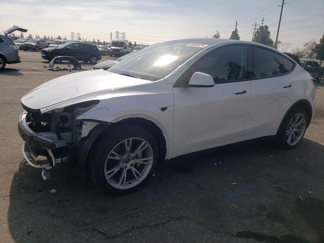 tesla model y 2022 7saygdee4pa036943